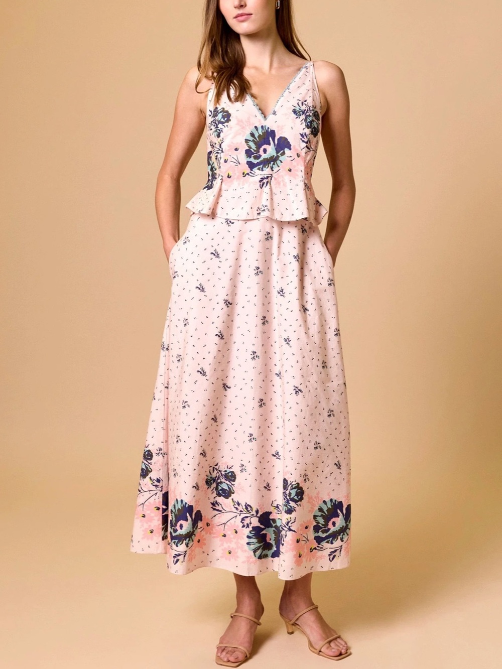 Cleobella Mena Ankle Dress in Liora Print